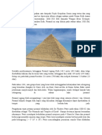 Piramid Agung Kufu Merupakan Satu Daripada Tujuh Keajaiban Dunia Yang Tertua Dan Yang Terakhir Masih Tinggal