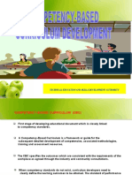 TESDA Competency-Based Curriculum Presentation