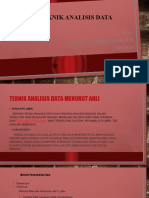 Teknik Analisis Data