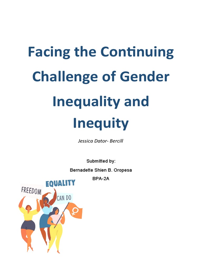Gender Inequality in the Philippines | PDF | Gender | Gender Studies