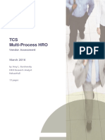 TCS Multi-Process HRO: Vendor Assessment