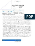 Plagiarism Scan Report: Plagiarism Unique Plagiarized Sentences Unique Sentences Content Checked For Plagiarism