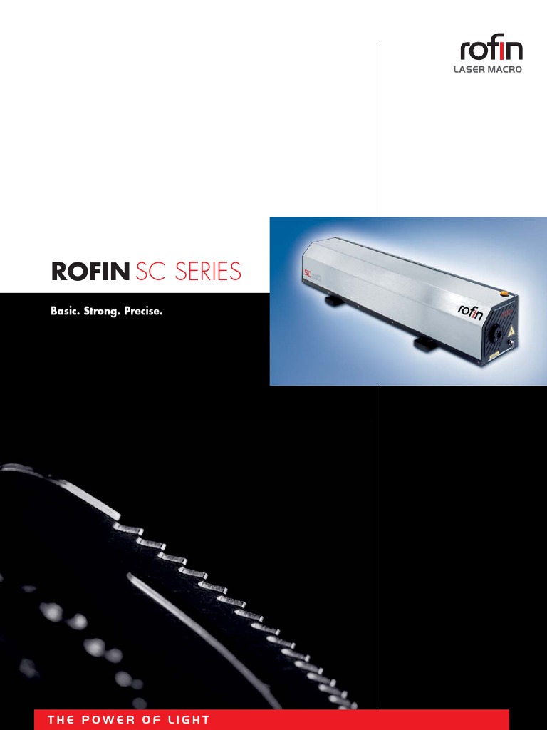 ROFIN SC Series CO2 Laser Overview | PDF