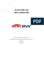 (Skill Lab 1-7) Panduan Skill Lab Oral Medicine 2020-2021