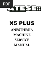 Masina Anestezie - Service Manual