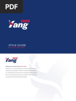 Yang Gang Style Guide