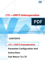 LTE UMTS Interoperation