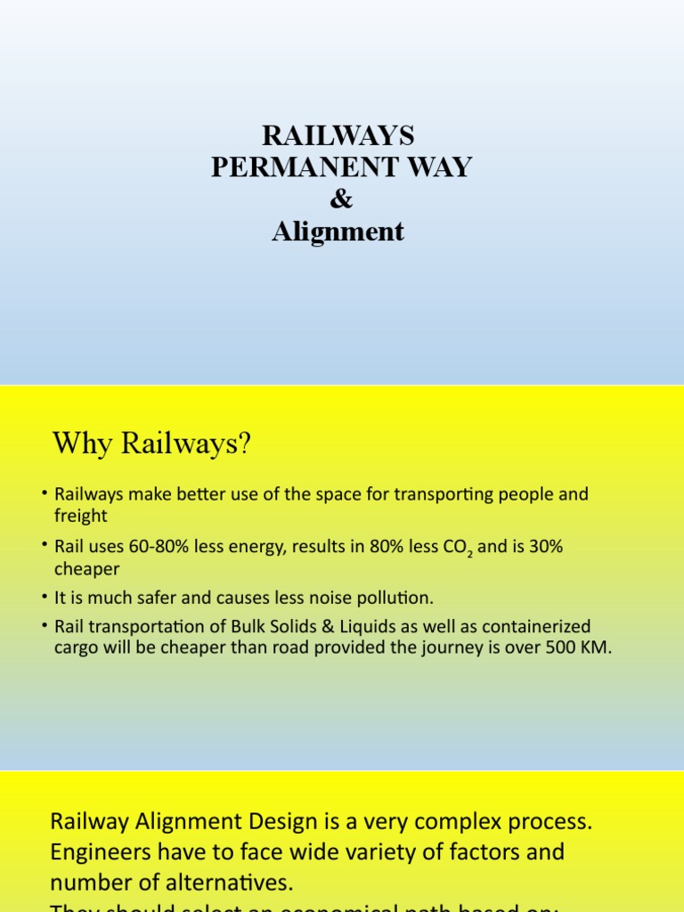 Day-1 Session-1 Alignment | PDF | Rail Freight Transport | Rail Transport