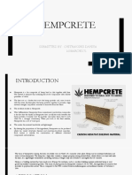 Hempcrete: A Sustainable Building Material