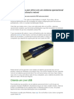 Transforme seu pen drive em um sistema operacional