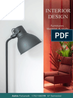 Interior Design: Furnitures Material & Study