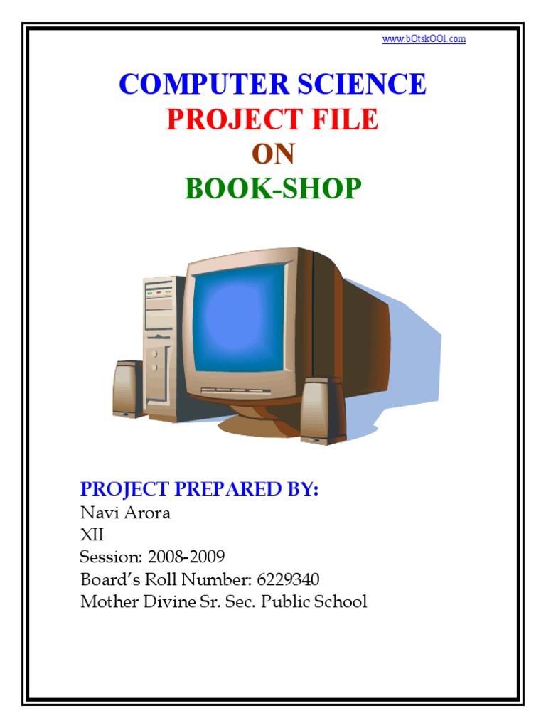 Comp Project Book Shop | PDF | Software Engineering | Computer Science