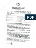 Shaikh Zayed Hospital Lahore: - Single Stage TWO Envelopes Bidding Procedure