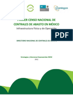 Directorio Nacional de Centrales de Abasto 2012