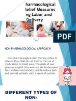 Non-Pharmacological Pain Relief Measures for Labor and Delivery