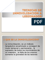 Tecnicas de Inmovilizacion 2