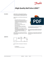 Partner Valve/High Quality Ball Valve LENO™ MSV-S: Data Sheet