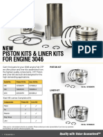 Piston Kits & Liner Kits For Engine 3046: Quality With Value Guaranteed