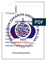 Assignment No.01:: Farah Bashir Bs-Economics &finance 02 Morning: 3 Introduction To Business: Mam Kishwar Parveen