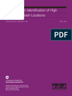 Guidelines For Identifying High Pedestrian Crash Locations PDF