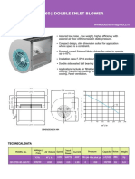 Cfdi 160 - Double Inlet Blower