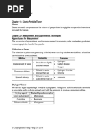 Chemistry Revision Notes For O Level