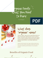 Organic Foods - What You Need To Know