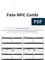Fate NPC Cards: Eliot Hamel-Blanchet (Order #21195991)