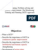 Module 7 Action Planning - MTP Approach