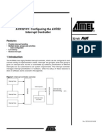 AVR32101: Configuring The AVR32 Interrupt Controller 32-Bit Microcontrollers Application Note