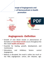 Lec - 9 Concept of Angiogenesis and Importance of Nutraceuticals in Health Promotion