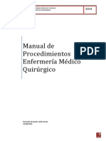 Manual de procedimientos de Médico-Quirúrgico (1)