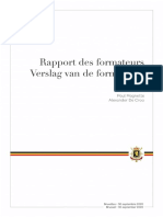 Coalition Vivaldi - Le Rapport Des Formateurs en Intégralité