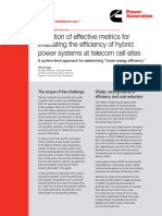 Definition of Effective Metrics For PDF