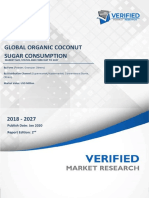 Verified Market Research Sample - Global Organic Coconut Sugar Consumption Market PDF