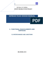 Serbian Road Design Manual: 5. Functional Road Elements and Surfaces