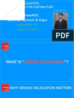 CAGC Design Delegation