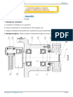 Guidage en Rotation Exercice Corrigé N°1 (Type BC)