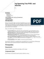 Troubleshooting Spanning Tree PVID and Type Inconsistencies