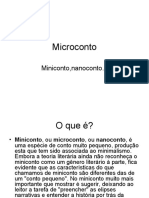 O que é um microconto