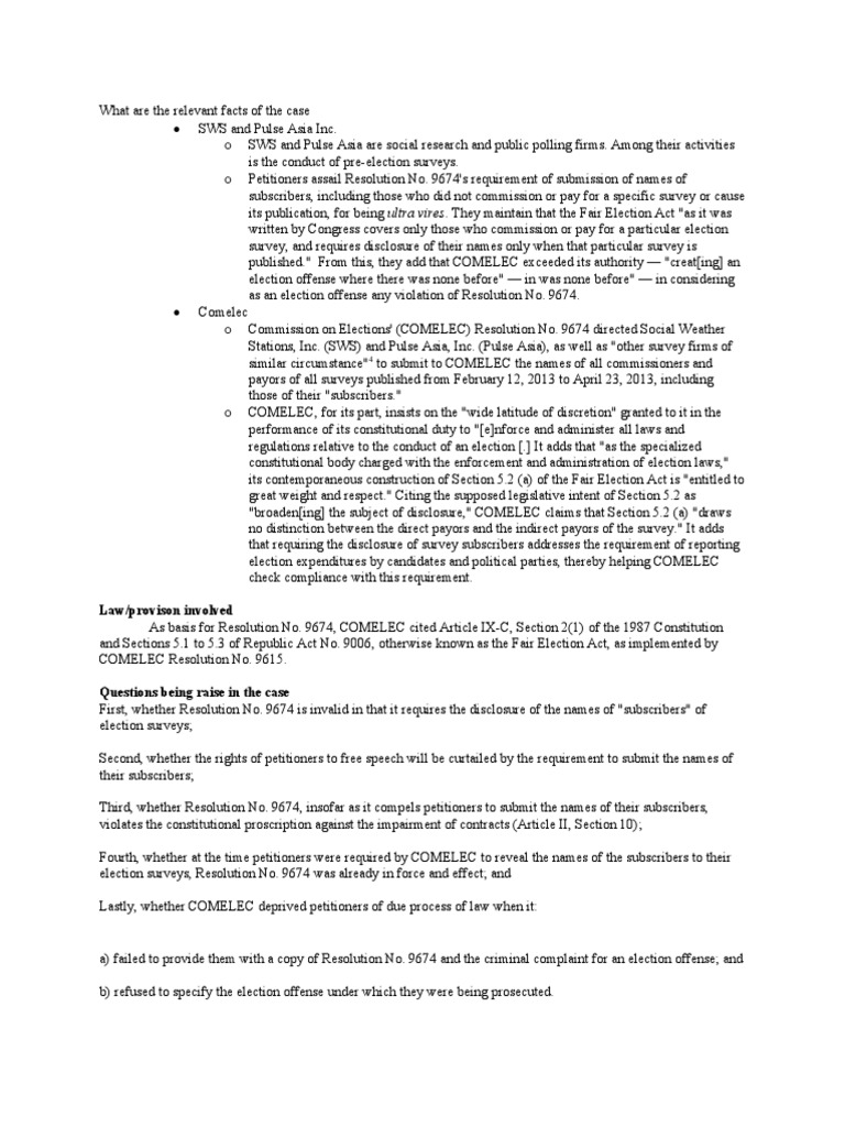 Stat Con Jaed Download Free PDF Commission On Elections