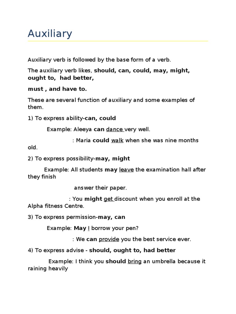 Auxiliary | PDF | Language Arts & Discipline | Self-Improvement