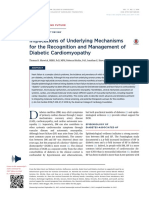 2018 Diabetic Cardiomyopathy Mechanisms Management 