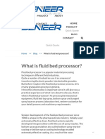 What Is Fluid Bed Processor - Senieer - Providing Your Face Masks and PPE in COVID-19