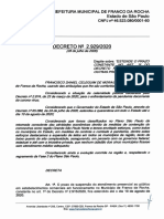 Decreto - 2929 - 2020 - Poder Executivo - Estende o Prazo Constante No Art. 1º Do Decreto Nº 2.915 2020 e Dá Outras Providências.