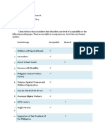 Cultural Sensitivity Survey and Discussion