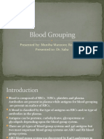 Blood Grouping Presentation 4