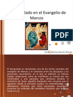 Discipulado en El Evangelio de Marcos