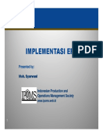 Implementasi Erp: Presented By: Presented By: Presented By: Presented by