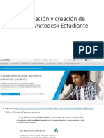 Verificación y Creación de Cuenta Autodesk Estudiante